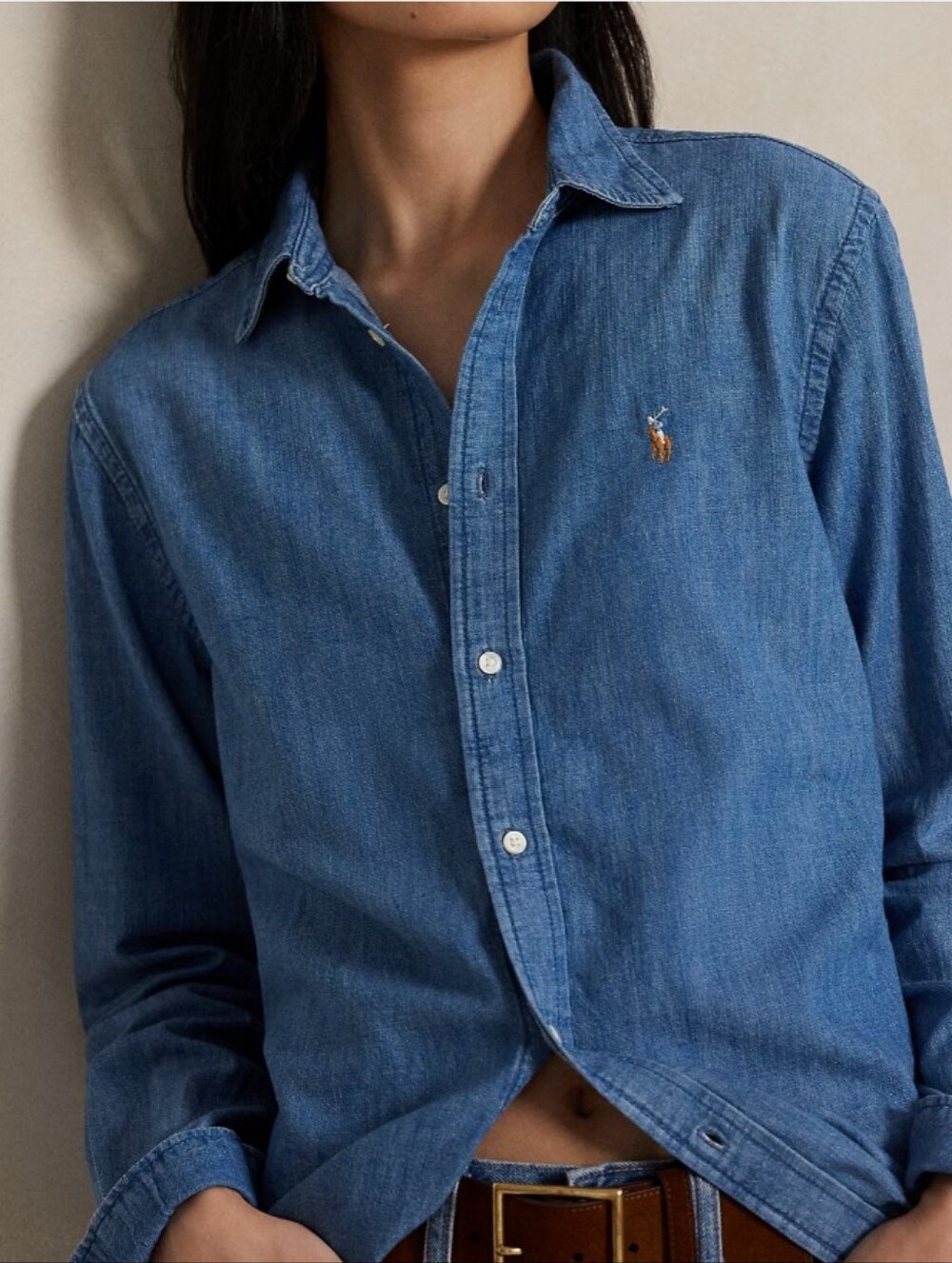 Polo Ralph Lauren Classic Fit Denim Shirt - Picture 4 of 7